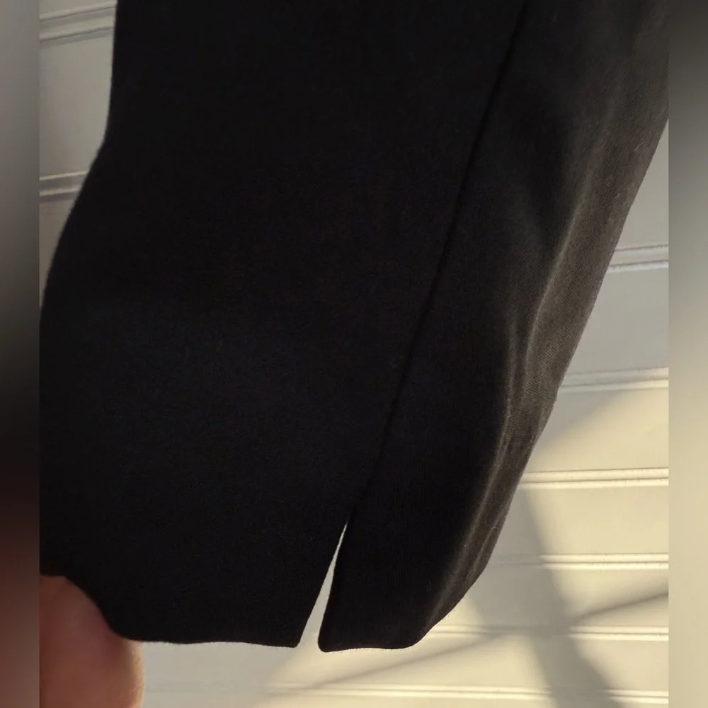 Lane Bryant women’s black pull on stretch dress business casual capris. Size 18 - Picture 4 of 5